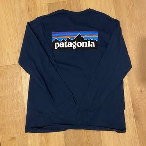 Navy Patagonia Long Sleeve